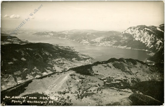 attersee, vom schafberg