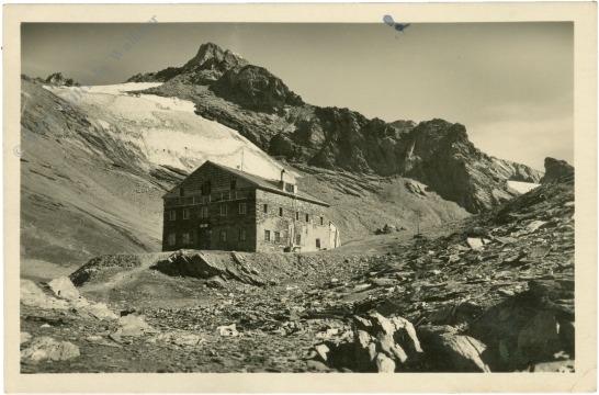 großglockner, stüdlhütte gegen glocknerspitze und adlersruhe