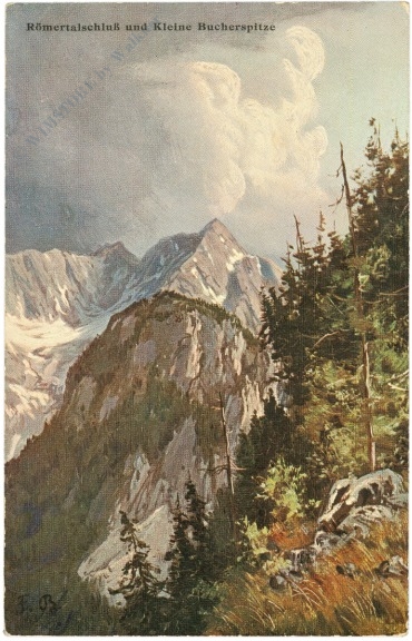 tarvis, römertalschluß und kleine bucherspitze