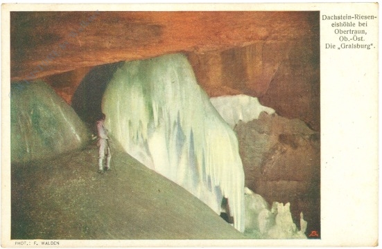 dachstein, rieseneishöhle, die gralsburg