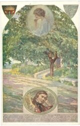 es grünt ein nussbaum vor dem haus...