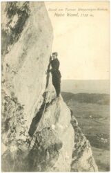 hohe wand, band am turner bergsteiger kamin