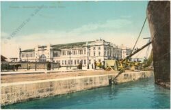 triest, stazione ferrovia dello stato