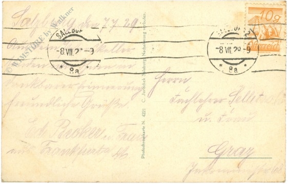 salzburg, von der humbolt terrasse