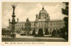 wien 1, naturhistorisches museum mit maria theresien denkmal