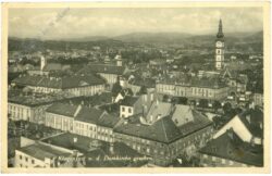 klagenfurt, von der domkirche gesehen