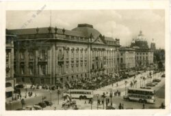 berlin, unter den linden mit staatsbibliothek