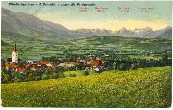 windischgarsten, gegen die prielgruppe