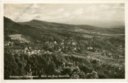 badenweiler/schwarzwald, blick von burg neuenfels