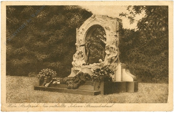 wien 1, stadtpark, johann strauss denkmal