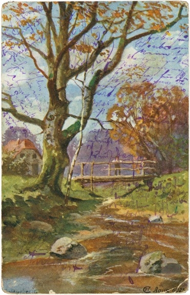 bach mit brücke