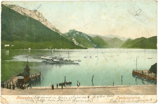 gmunden, landungsplatz