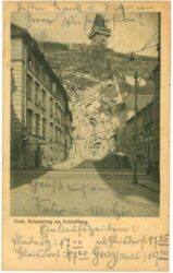 graz, kriegssteig am schloßberg