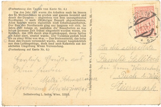 wien 1, stefansdom, unausgebauter turm