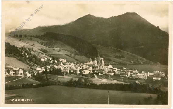 mariazell, ortsansicht