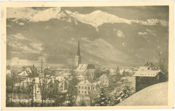 bad hofgastein, ortsansicht
