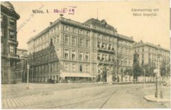 wien 1, kärntnerring mit hotel imperial