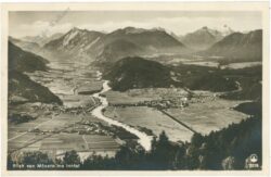 mösern, blick von mösern in inntal