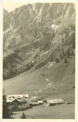 blick gegen die felsenwand