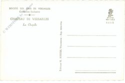 versailles, chateau de versailles, la chapelle