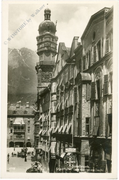 innsbruck, stadtturm und goldenes dachl