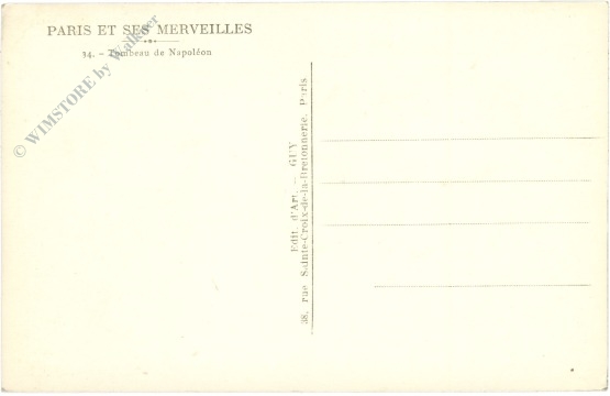 paris, tombeau de napoleon