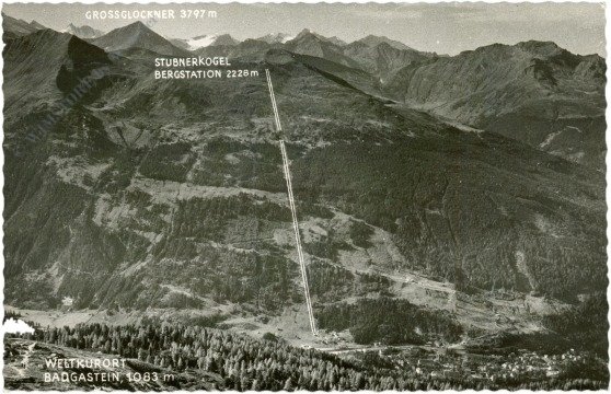 bad gastein, ortsansicht