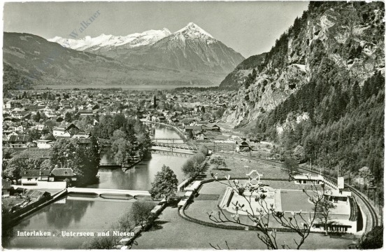 interlaken, unterseen und niesen interlaken, unterseen und niesen