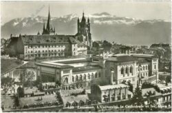 lausanne, universität, kathedrale, alpen
