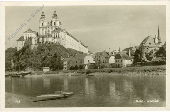 melk an der donau, ansicht