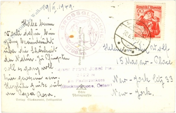 großglockner, hochalpenstrasse, gr. wiesdachhorn