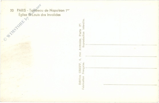 paris, tombeau de napoleon