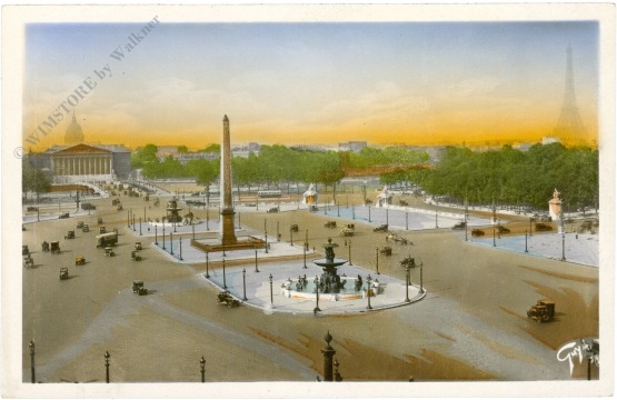 paris, place de la concorde
