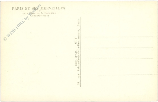 paris, place de la concorde