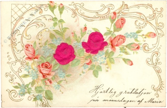 rosen, stoffapplikation