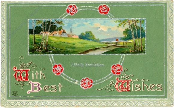 glückwünsche, landschaft