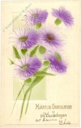 glückwünsche, blumen