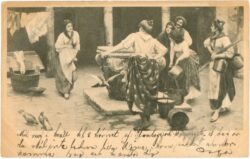 frauen am waschplatz