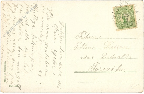 glückwünsche, dame mit brief und blumen