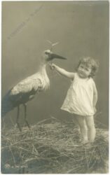 kind mit storch