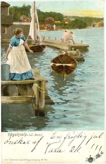 frau am pier frau am pier