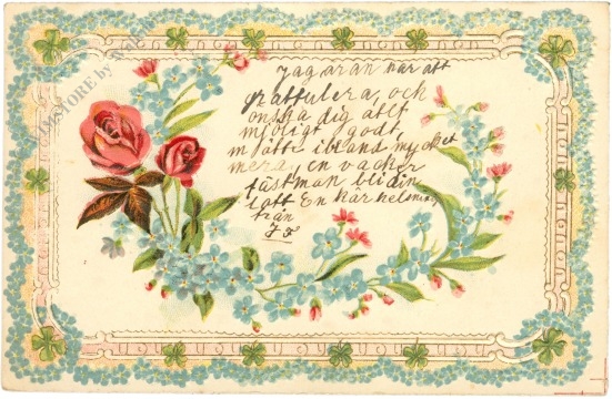 rosen und vergissmeinnicht