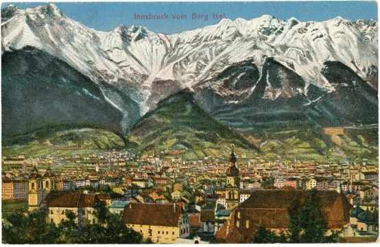 innsbruck, vom berg isel