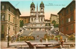 rom, chiesa della trinita dei monti