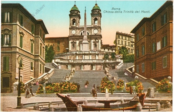 rom, chiesa della trinita dei monti