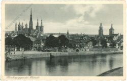 würzburg, gegen die altstadt
