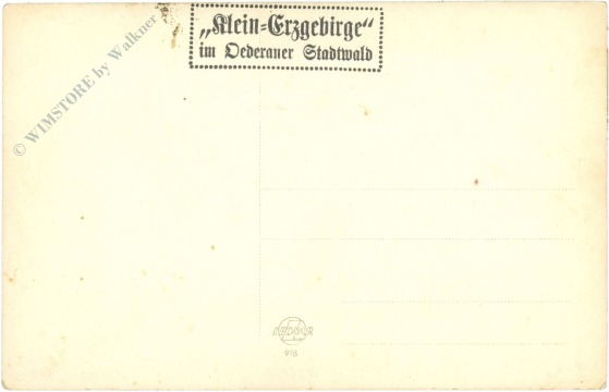 klein erzgebirge im oederaner stadtwald