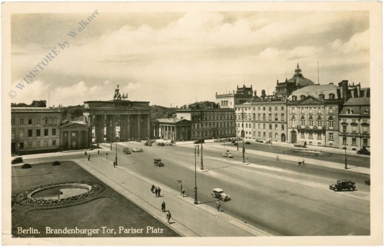 berlin, brandenburger tor, pariser platz