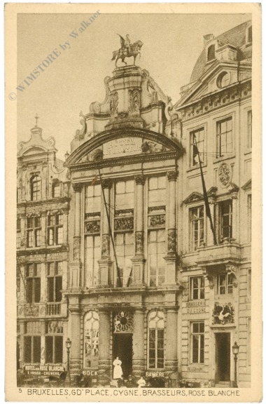 brüssel, grand place, maison des corporations