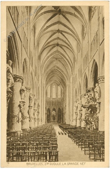 brüssel, kathedrale st. gudule